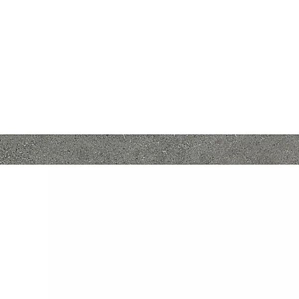 Sockelleiste Pebblestone Feinsteinzeug Glasiert Grau Matt 6 cm x 60 cm günstig online kaufen