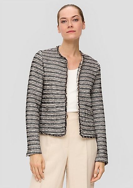 s.Oliver BLACK LABEL Bolerojacke ohne Verschluss günstig online kaufen