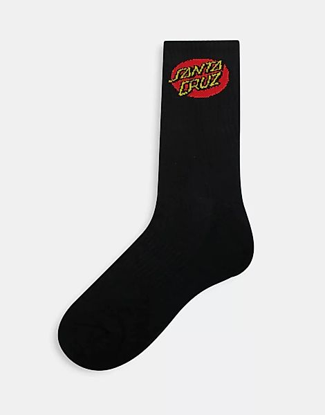 Santa Cruz – Dot – Socken in Schwarz günstig online kaufen