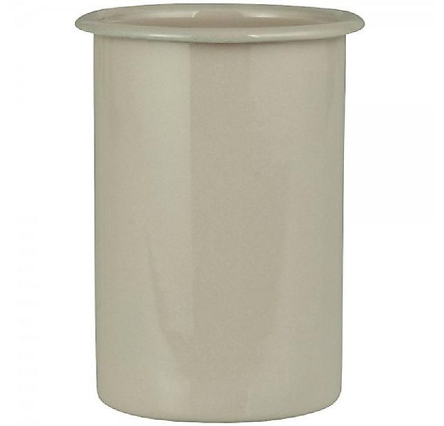 Ib Laursen Waschtisch-Set Ib Laursen Zahnbecher Emaille Sandfarbig (12x8cm) günstig online kaufen