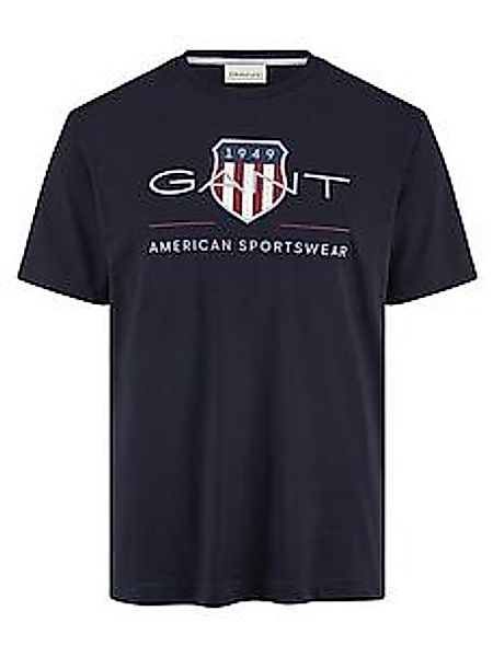 Gant "REG ARCHIVE SHIELD SS T-SHIRT" mit Logodruck auf der Brust günstig online kaufen