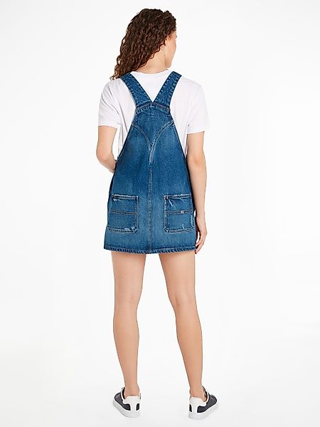 Tommy Jeans Latzkleid "DUNGAREE DENIM DRESS CH6138", mit Tommy Jeans Flagge günstig online kaufen