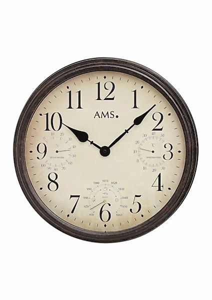 AMS Wanduhr »W9463«, Quarzuhr,Wohnzimmer,Esszimmer,Küche,Arbeitszimmer,Büro günstig online kaufen