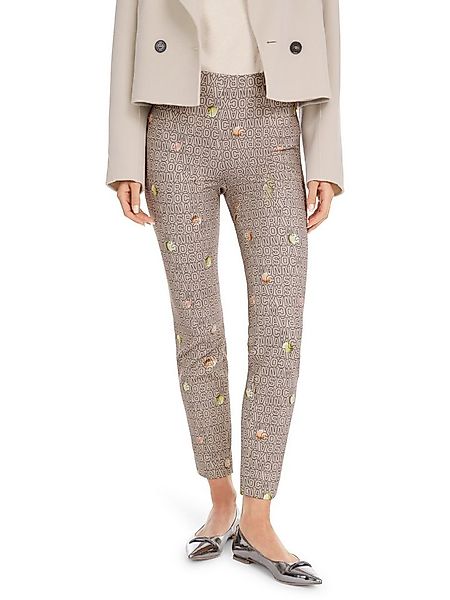 Marc Cain Schlupfhose "Sweeties" Premium Damenmode Macaron-Print Modell SOF günstig online kaufen