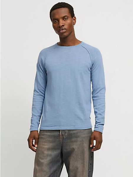 Jack & Jones Rundhalspullover JJEBREEZE KNIT CREW NECK SN mit Rundhalsaussc günstig online kaufen