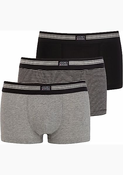 Jockey Trunk "Cotton Stretch" 3er Pack, mittlere Bundhöhe günstig online kaufen