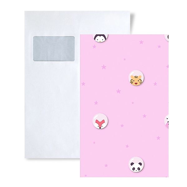 PROFHOME 1 MUSTERSTÜCK S-381432-GU DIN A4 MUSTER der Tiermotiv Tapete günstig online kaufen