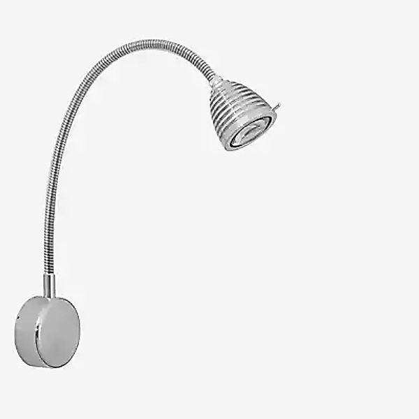 less 'n' more Athene A-BWL Wandleuchte LED, Flexwelle aluminium/Kopf alumin günstig online kaufen