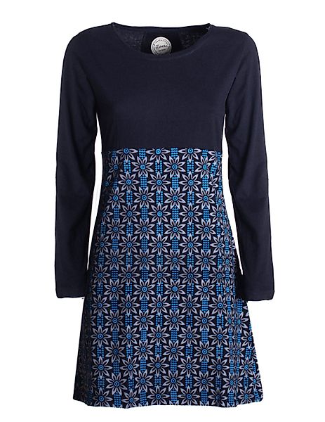 Vishes Tunikakleid Damen Langarm Longshirt-Kleid Sweatkleid günstig online kaufen