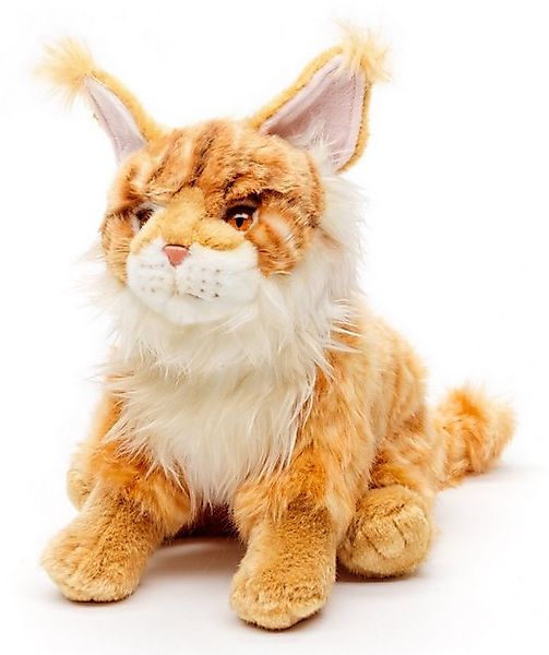 Uni-Toys Kuscheltier Maine-Coon-Katze (grau oder braun) - 27 cm (Höhe) - Pl günstig online kaufen