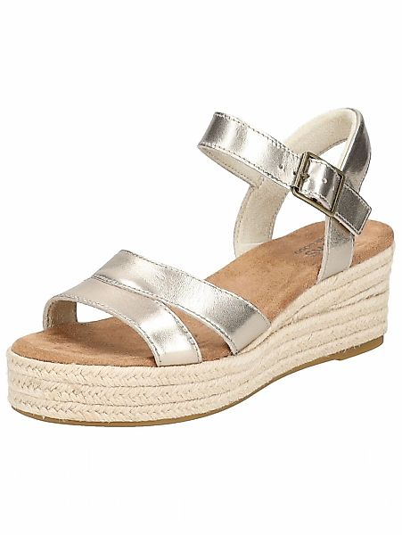 TOMS Keilsandalette "TOMS Sandalen Leder" günstig online kaufen