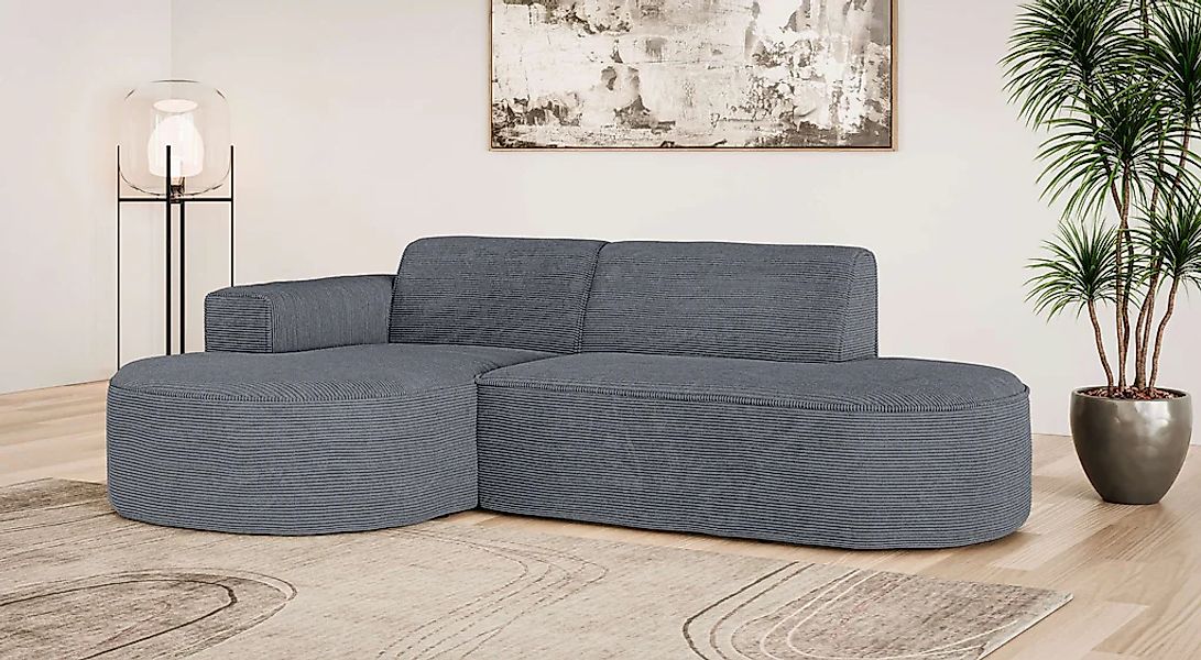 OTTO home Ecksofa "ADELLA XL Design-Sofa mit Recamiere rechts/links, 263/15 günstig online kaufen