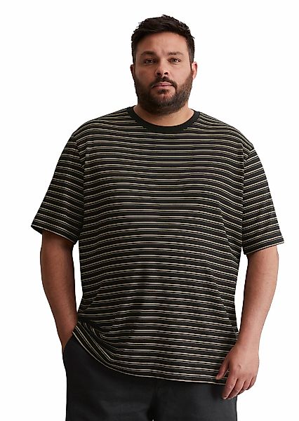 Marc OPolo T-Shirt "aus Bio-Baumwoll-Leinen-Mix" günstig online kaufen