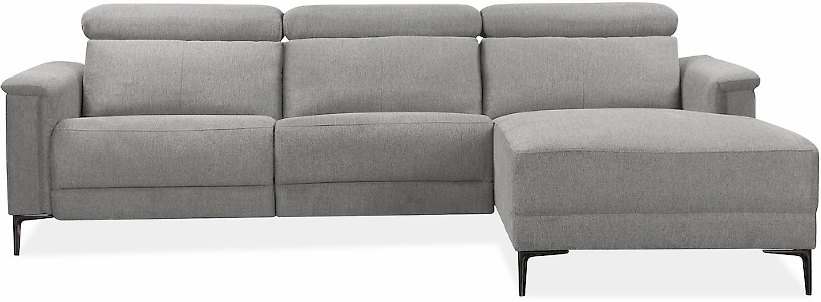 Home affaire Ecksofa "LUND, L-Form, 261cm, man. o. elektr. Relaxfunktion (m günstig online kaufen
