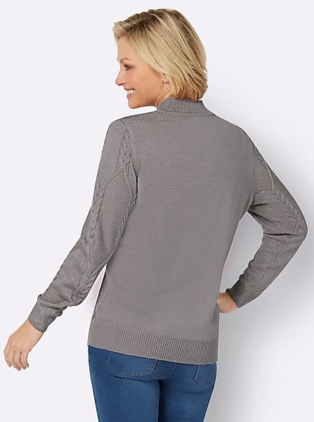 Classic Basics Strickpullover "Stehkragen-Pullover" günstig online kaufen