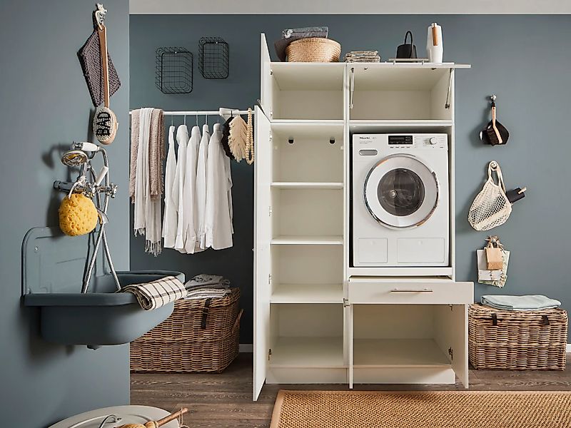 Laundreezy Mehrzweckschrank-Set LAUNDREEZY LDSK7, Breite 117,5 günstig online kaufen