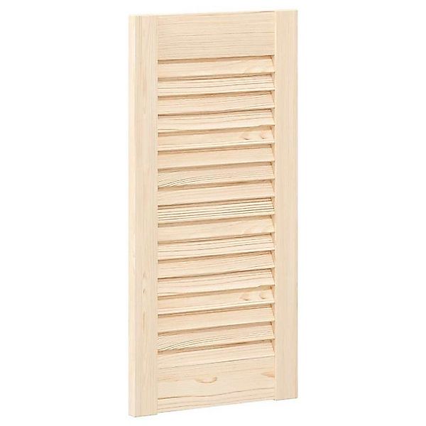 vidaXL Mehrzweckschrank Schranktür Lamellen-Design 61,5x29,5 cm Massivholz günstig online kaufen