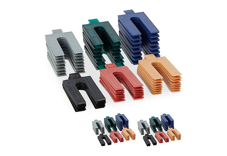 relaxdays Abstandshalter Kunststoff 144er Set günstig online kaufen