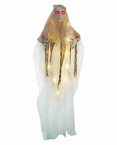 Beleuchtete Geisterbraut als Halloween Friedhof Dekoration 180cm Partydeko günstig online kaufen