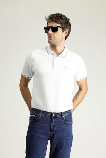 KIGILI Poloshirt Slim Fit Herren-Poloshirt aus günstig online kaufen
