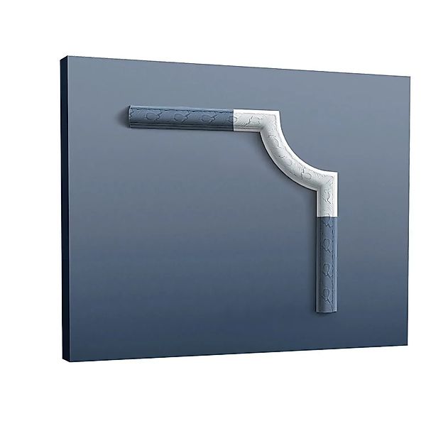 ORAC DECOR P101A LUXXUS Eckstück Dekorelement Rahmen-Profil für Wandleiste günstig online kaufen