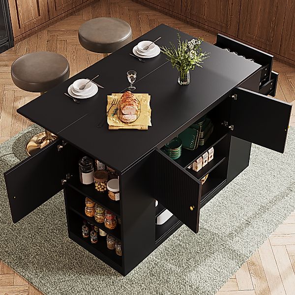 Odikalo Kücheninsel Küchenschrank Buffetschrank Esszimmerschrank Sideboard günstig online kaufen