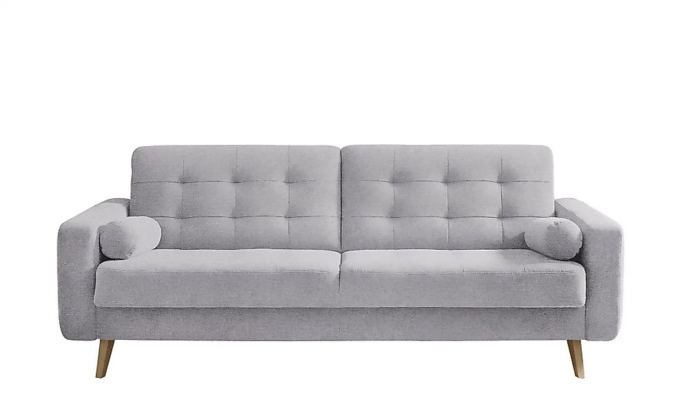 Schlafsofa mit Bettkasten Fjord ¦ grau ¦ Maße (cm): B: 226 H: 88 T: 90.0 Po günstig online kaufen