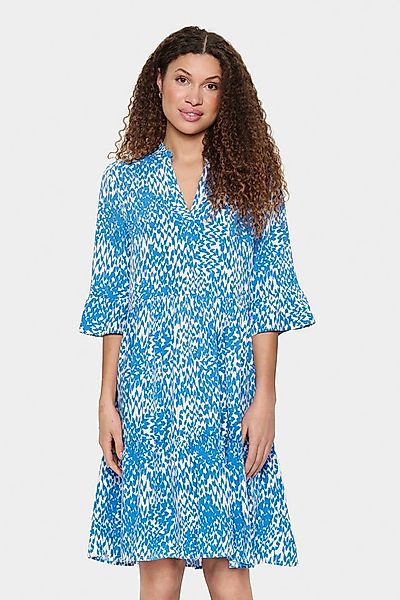 Saint Tropez Blusenkleid EdaSZ Dress Sommerkleid, Tunikakleid mit Volant un günstig online kaufen