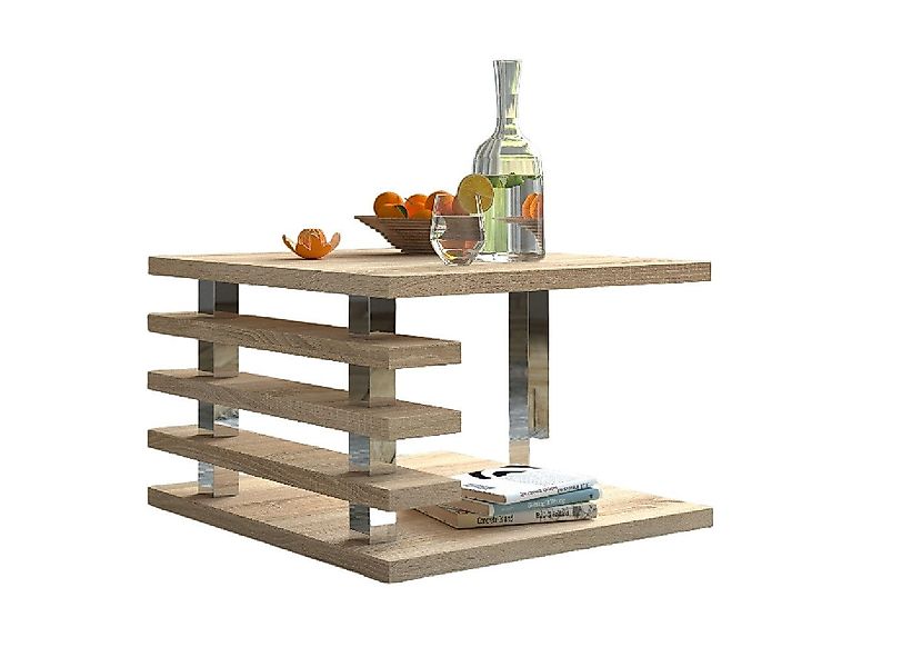 designimpex Couchtisch DC-2 Sonoma Eiche Wohnzimmertisch günstig online kaufen