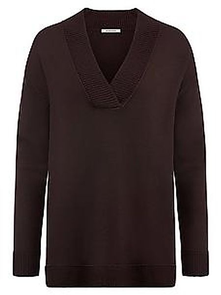 V-Pullover Peter Hahn braun günstig online kaufen