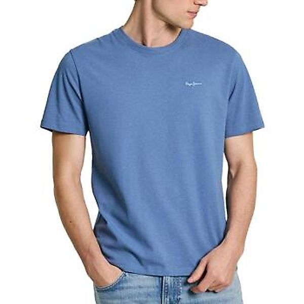 Pepe Jeans T-Shirt CONNOR mit gesticktem Logo auf der Brust günstig online kaufen