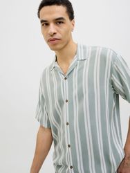Jack & Jones Kurzarmhemd JJEJEFF STRIPE günstig online kaufen