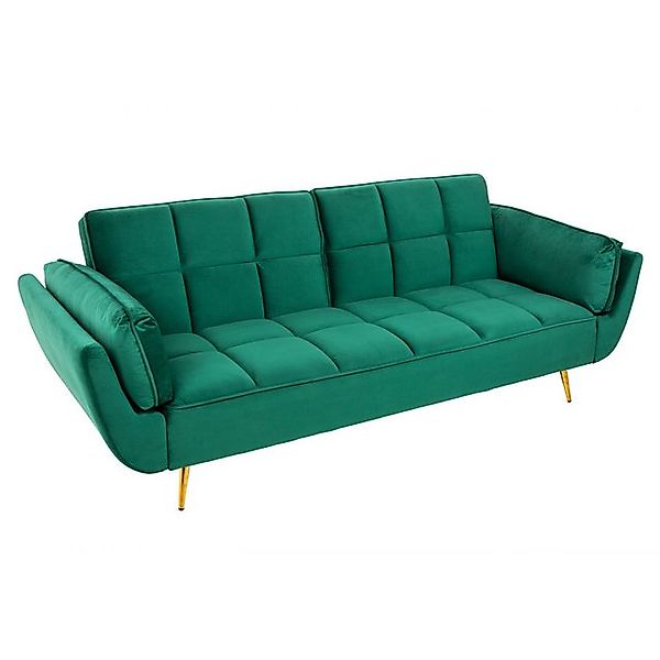 riess-ambiente Schlafsofa BOUTIQUE 213cm smaragdgrün, mit günstig online kaufen