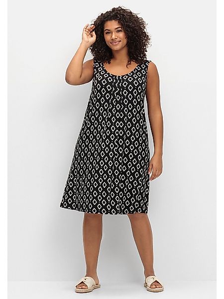 Sheego Strandkleid Große Größen mit Kellerfalte günstig online kaufen