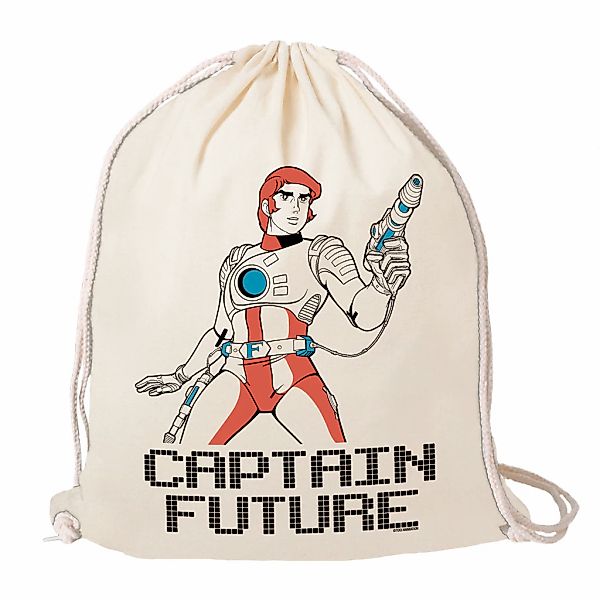 LOGOSHIRT Kulturbeutel "Turnbeutel Captain Future" mit Wizard Of Science Ca günstig online kaufen