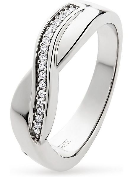 JETTE Silberring JETTE Damen-Damenring 925er Silber 25 Zirkonia, Zirkonia, günstig online kaufen
