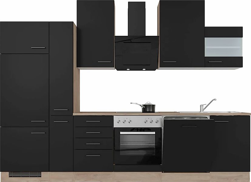 Flex-Well Küchenzeile "Capri", mit und ohne E-Geräten erhältlich, Gesamtbre günstig online kaufen
