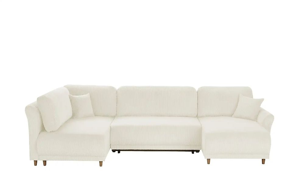 Wohnlandschaft mit Funktion  Malyn II ¦ beige ¦ Maße (cm): B: 316 H: 90 T: günstig online kaufen