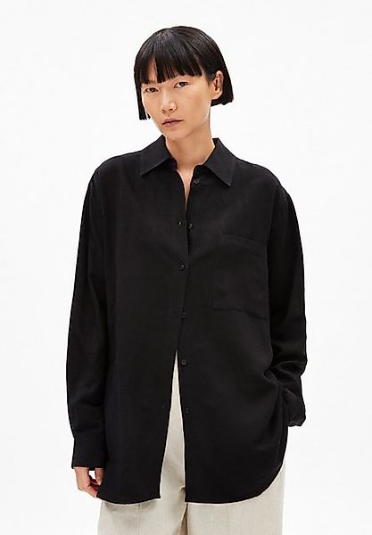 Armedangels Langarmbluse MAALGAA LINO Damen Bluse aus Leinen-Mix Loose Fit günstig online kaufen
