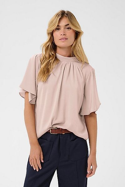 Saint Tropez Kurzarmbluse AileenSZ Flared Blouse Kunstfaser, Regular fit günstig online kaufen
