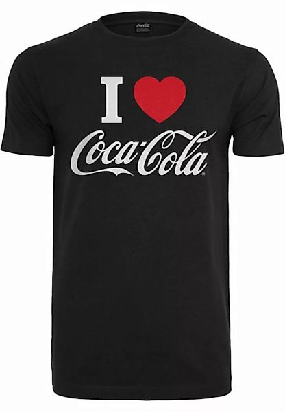 Merchcode T-Shirt Merchcode Herren Coca Cola I Love Coke Tee (1-tlg) günstig online kaufen