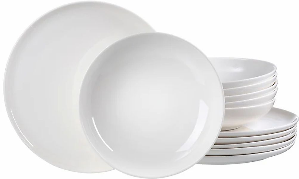 Ritzenhoff & Breker Tafelservice  Skagen ¦ weiß ¦ Porzellan ¦ Maße (cm): B: günstig online kaufen