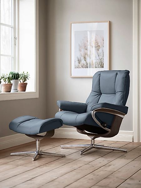 Stressless "Mayfair" mit Cross Base, Größe S, M & L, Holzakzent Wenge günstig online kaufen