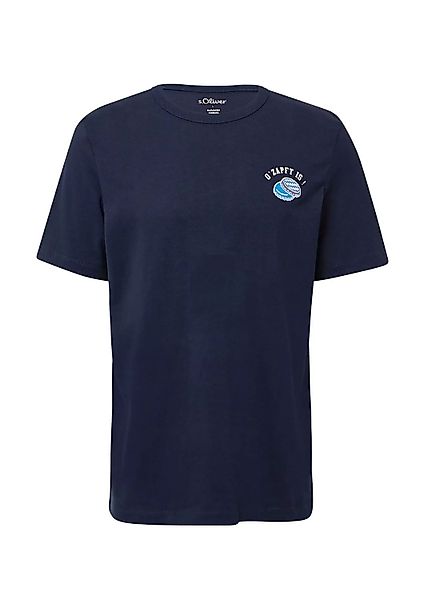 s.Oliver T-Shirt T-Shirt mit Artwork kurzarm, günstig online kaufen