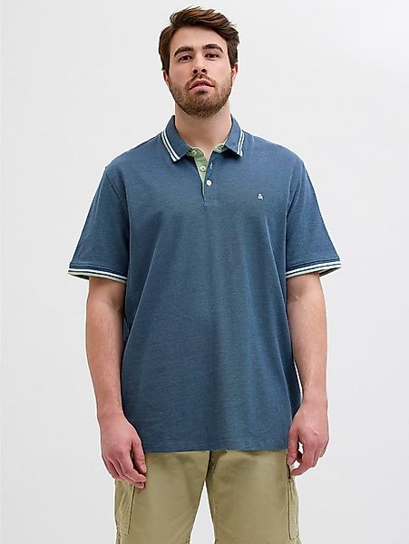 Jack & Jones PlusSize Poloshirt JJEPAULOS POLO SS NOOS PLS Baumwolle, regul günstig online kaufen