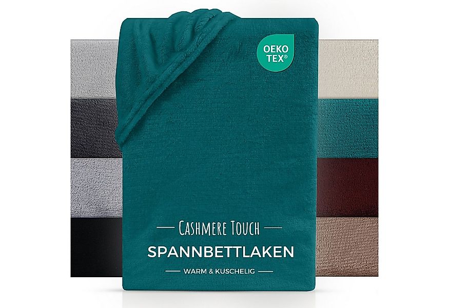 Carpe Sonno Spannbettlaken Cashmere Touch Winter Bettlaken 90x200 100x200 1 günstig online kaufen