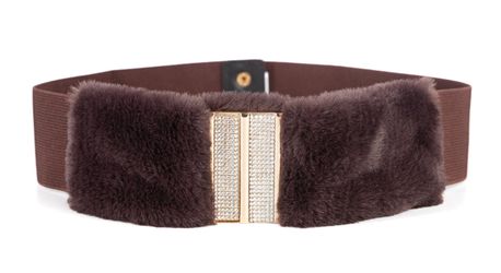 Cassandra Accessoires Taillengürtel "Sofia" Stretchgürtel, Plüschgürtel, günstig online kaufen