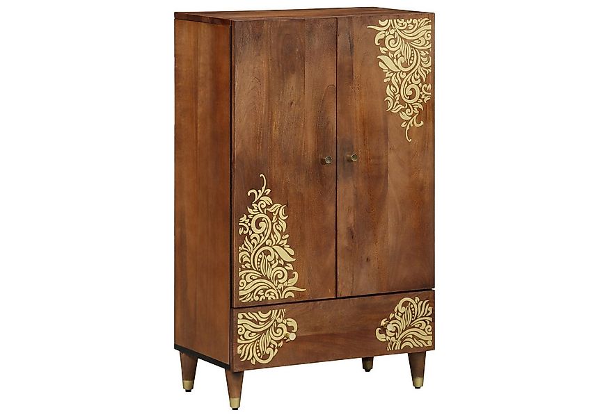 vidaXL Media-Regal Highboard 60x33x100 cm Massivholz, 1-tlg. günstig online kaufen