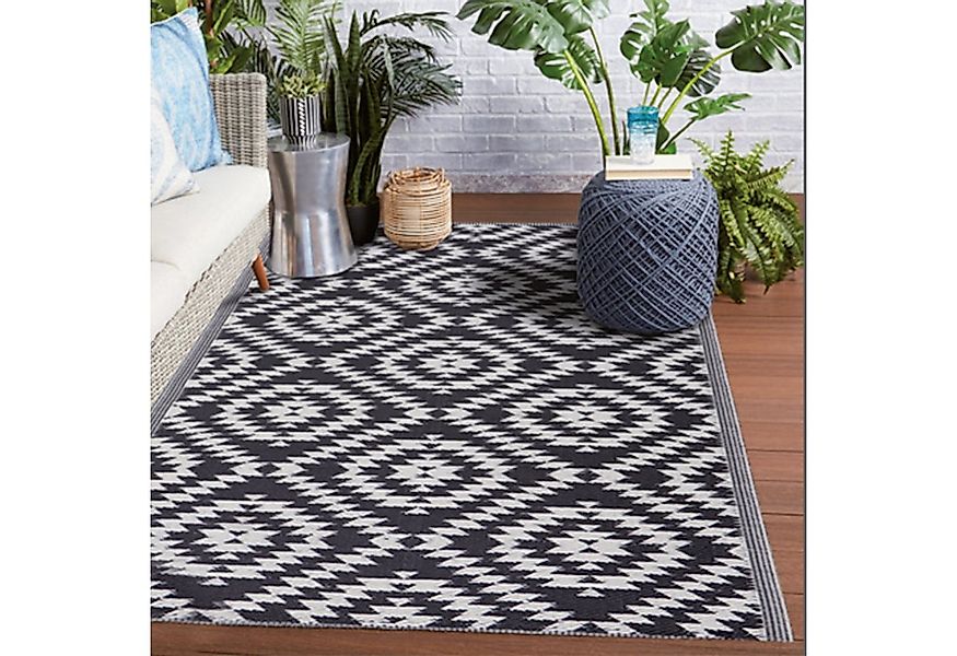 Bestlivings Outdoorteppich Flachgewebe verschiedene Größen/Designs, Rechtec günstig online kaufen