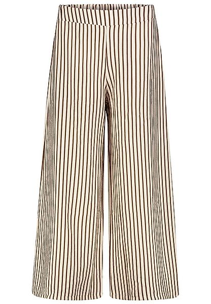 SUBLEVEL Stoffhose Modisches Streifenmuster mit elastischem Bund Striped Pa günstig online kaufen